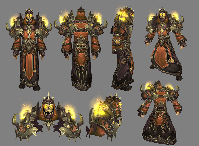 Illustration for article titled World Of Warcraft's Arena Season 8 Armor Is Quite Fetching